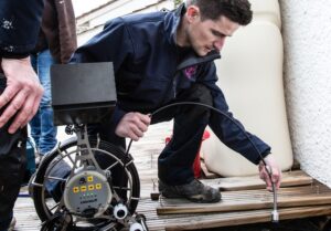Inspection canalisations avec caméra